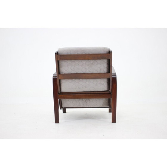 Image 1 of Vintage Art Deco fauteuil, Tsjecho-Slowakije 1940
