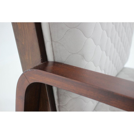 Image 1 of Vintage Art Deco fauteuil, Tsjecho-Slowakije 1940