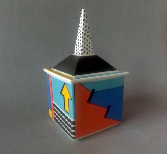 Image 1 of Postmoderne/Pop-Art Barbara Brenner 'Artist Box' Rosenthal Studio 1980'S