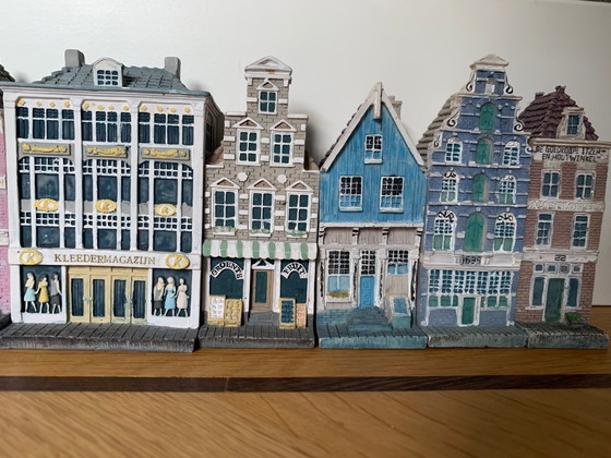 Image 1 of Amsterdamse Grachtenpandjes - Miniatuur