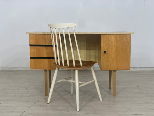 Mid Century bureau bureaustoel bureaustoel vintage