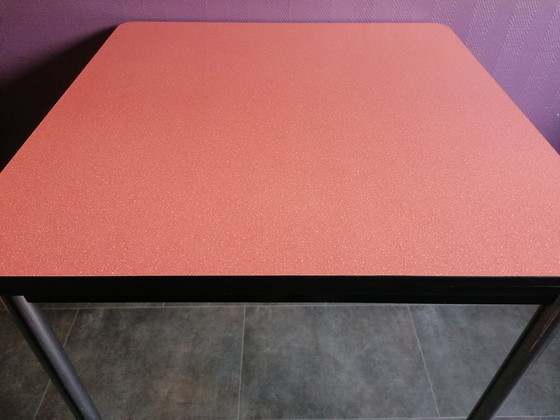 Image 1 of Formica uitschuifbare tafel met stoelen set