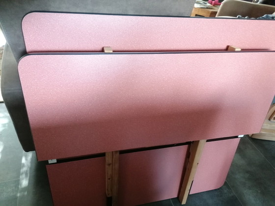 Image 1 of Formica uitschuifbare tafel met stoelen set