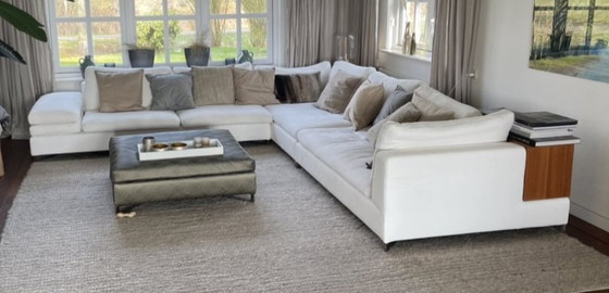 Image 1 of B&B Italia Bank Hoekbank Sofa Met Boekenkast