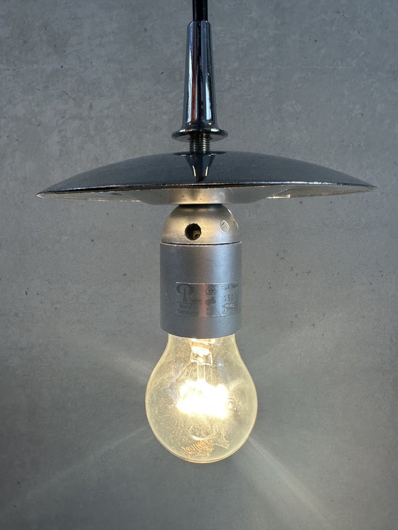 Image 1 of Vintage XL hanglamp Peill & Putzler - glas