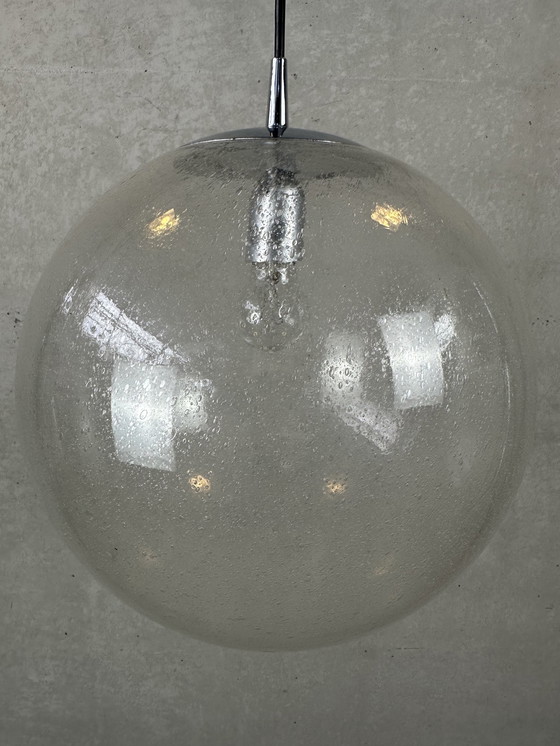 Image 1 of Vintage XL hanglamp Peill & Putzler - glas