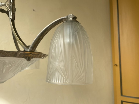 Image 1 of Hanglamp Lamp Art Deco Frans