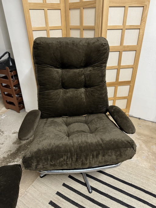 Vintage Relax Fauteuil Jaren 70