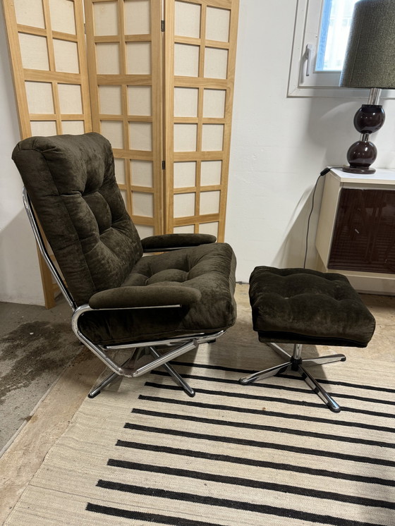 Image 1 of Vintage Relax Fauteuil Jaren 70