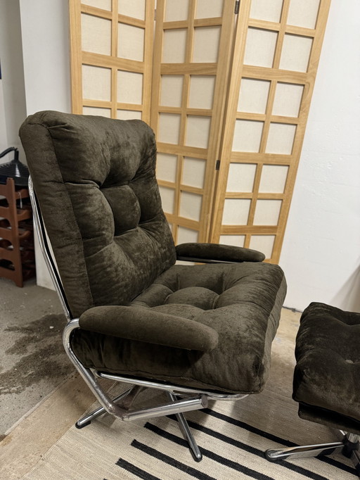 Vintage Relax Fauteuil Jaren 70