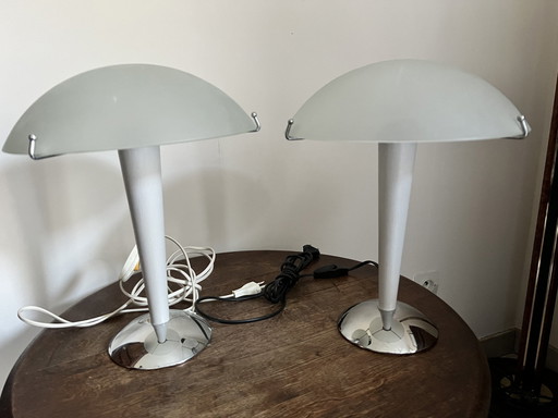 Vintage paddestoel lamp