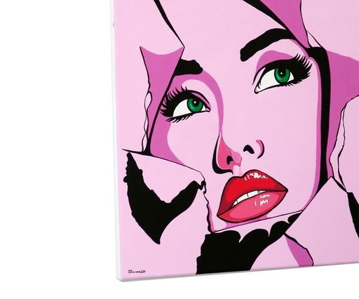 Schilderij - Tim Tilman - Pretty Woman - Pop Art - 2020