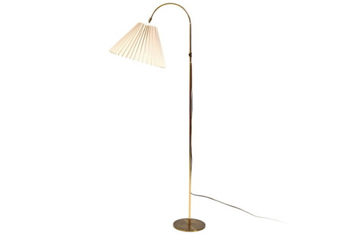 Deense messing vloerlamp, 1960