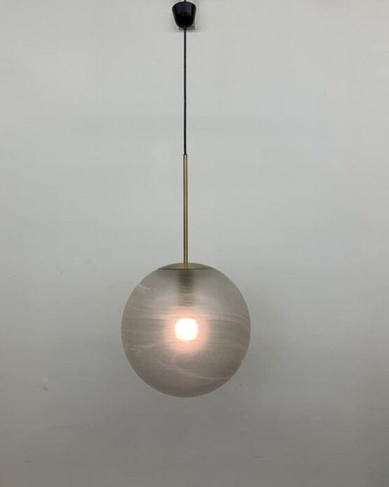 Image 1 of Peil & Putzer XL globe hanglamp , jaren 1970