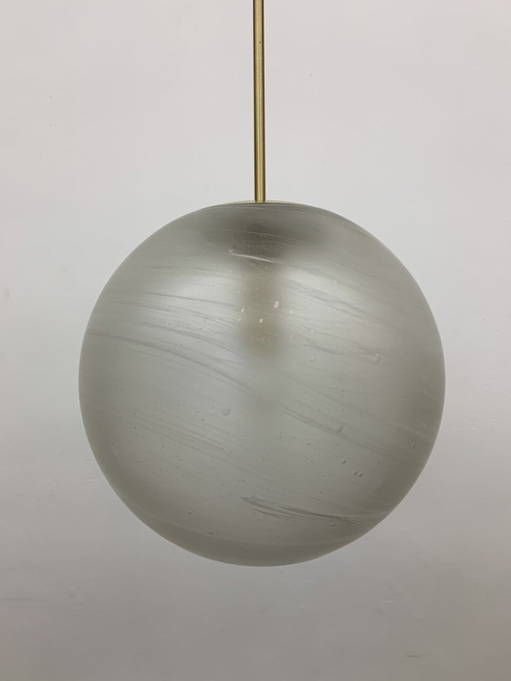 Image 1 of Peil & Putzer XL globe hanglamp , jaren 1970