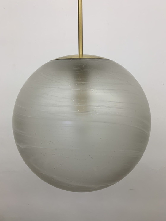 Image 1 of Peil & Putzer XL globe hanglamp , jaren 1970