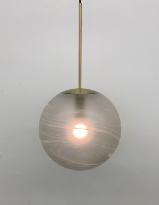 Image 1 of Peil & Putzer XL globe hanglamp , jaren 1970