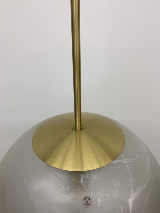 Image 1 of Peil & Putzer XL globe hanglamp , jaren 1970