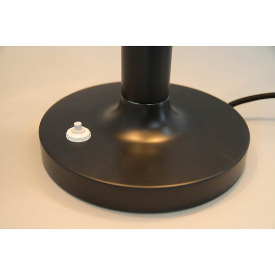Image 1 of Mid Century zwarte tafellamp van Napako, 1970
