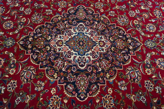 Image 1 of Handgeknoopt oosters Keshan tapijt - 403 x 305 cm