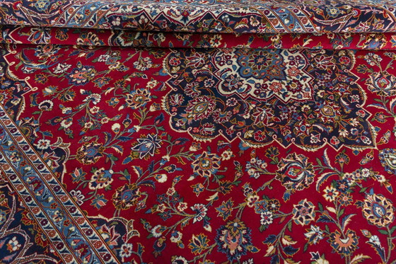 Image 1 of Handgeknoopt oosters Keshan tapijt - 403 x 305 cm