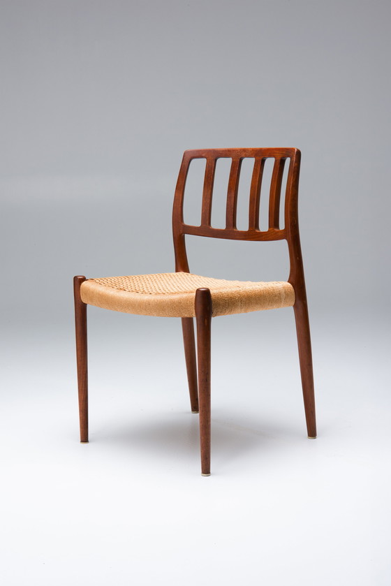 Image 1 of Set van 4 eetkamerstoelen - Model 83 - Niels O. Møller