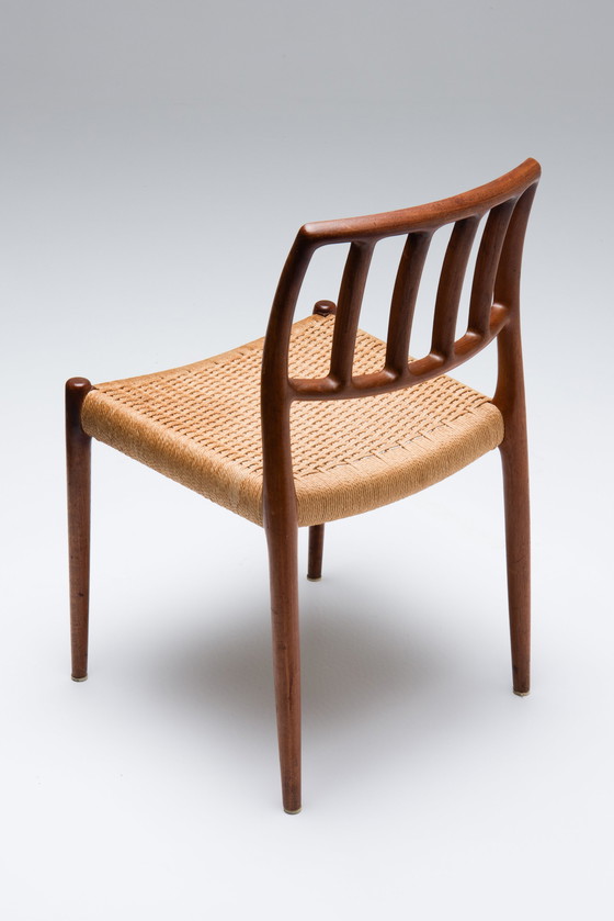 Image 1 of Set van 4 eetkamerstoelen - Model 83 - Niels O. Møller