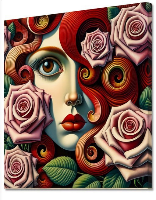 Zola    ---- Face With Flowers 