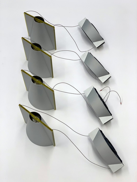 Image 1 of 4x Paolo Bistacchi - Tre Ci Luce design hanglampen