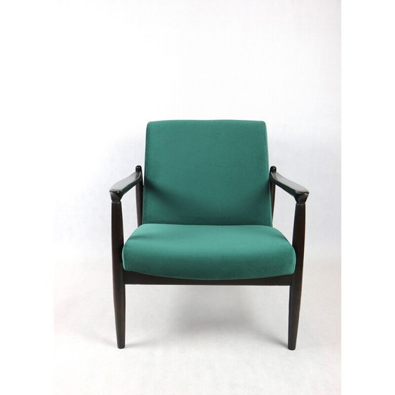 Image 1 of Vintage groene Gfm-64 fauteuil van Edmund Homa, 1970