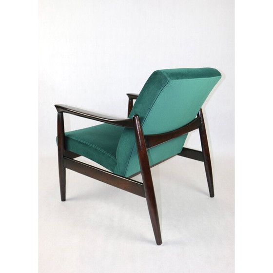 Image 1 of Vintage groene Gfm-64 fauteuil van Edmund Homa, 1970