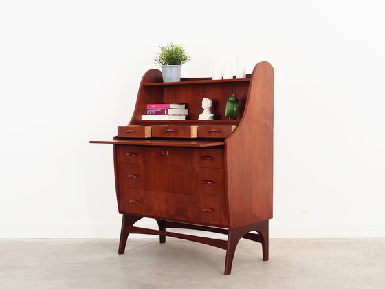 Image 1 of Teakhouten secretaire, Scandinavisch ontwerp, 1960S, Productie: Finland