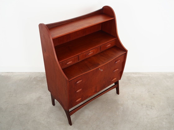 Image 1 of Teakhouten secretaire, Scandinavisch ontwerp, 1960S, Productie: Finland