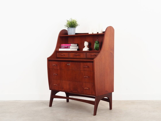 Image 1 of Teakhouten secretaire, Scandinavisch ontwerp, 1960S, Productie: Finland