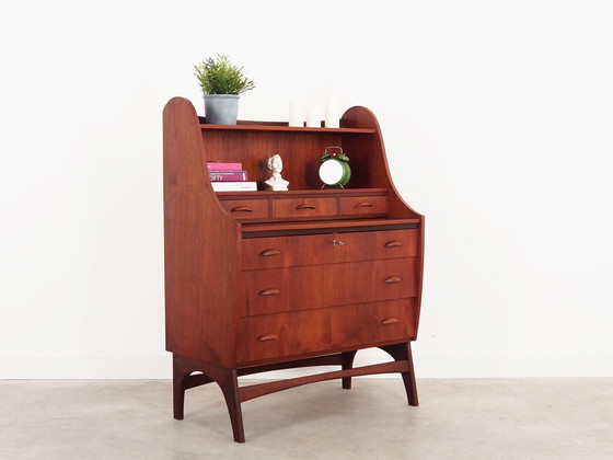 Image 1 of Teakhouten secretaire, Scandinavisch ontwerp, 1960S, Productie: Finland