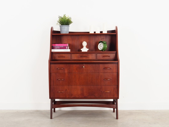 Image 1 of Teakhouten secretaire, Scandinavisch ontwerp, 1960S, Productie: Finland