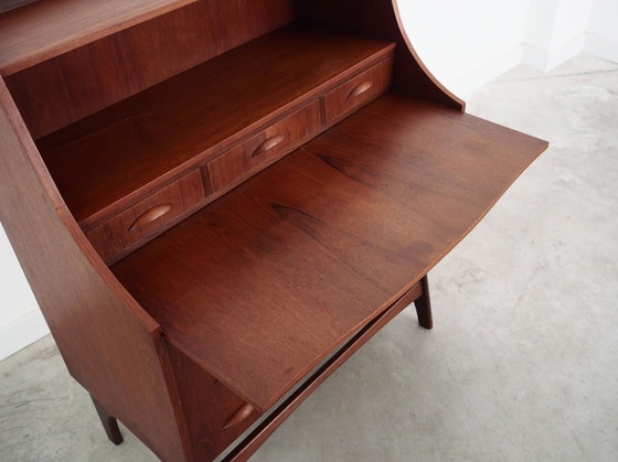 Image 1 of Teakhouten secretaire, Scandinavisch ontwerp, 1960S, Productie: Finland