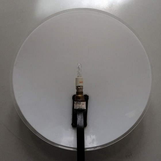 Image 1 of Set van 3 vintage wandlampen door Bruno Gecchelin voor Oluce 1980