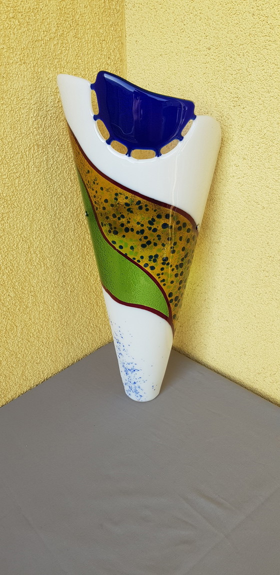 Image 1 of Wandlamp groot, Murano glas