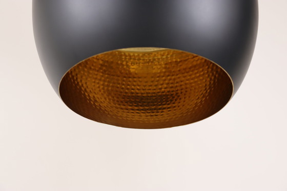 Image 1 of 2x Tom Dixon beat shade fat hanglamp