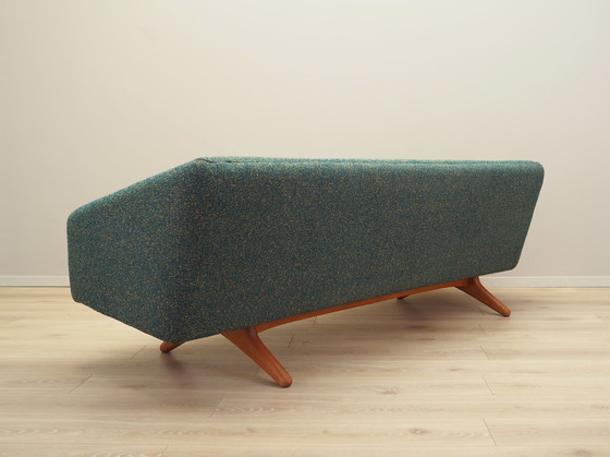 Image 1 of Groen gemêleerde sofa, Deens ontwerp, 1960S, Fabrikant: A. Mikael Laursen, Ontwerper: Illum Wikkelsø