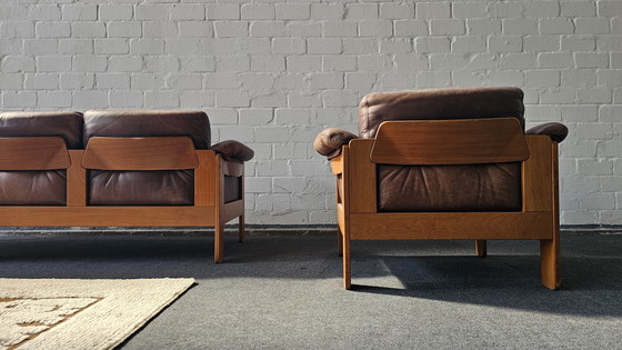 Image 1 of Illum Wikkelso Teak Mid Eeuw 60S 70S Zitgroep Vintage