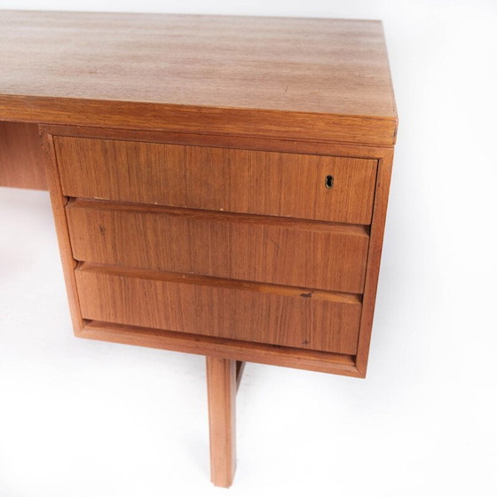 Image 1 of Vintage bureau in teak van Omann Junior, jaren 1960