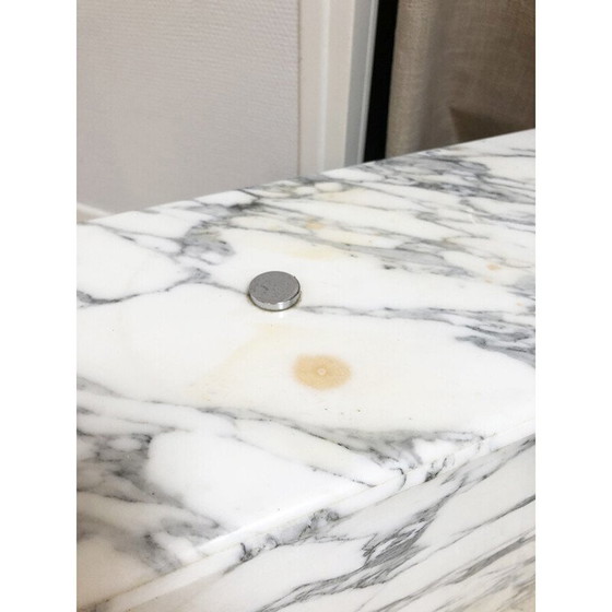 Image 1 of Vintage "gushing fountain" boog vloerlamp, 1970