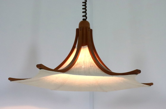 Image 1 of Domus Hanglamp Teakhout Vintage