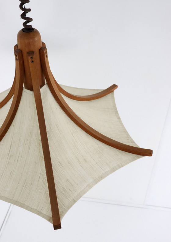 Image 1 of Domus Hanglamp Teakhout Vintage