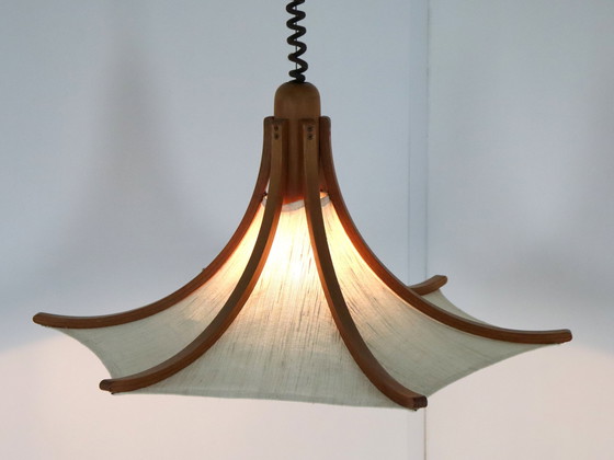 Image 1 of Domus Hanglamp Teakhout Vintage