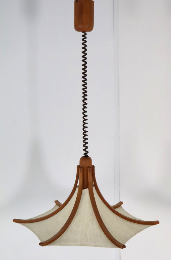 Image 1 of Domus Hanglamp Teakhout Vintage