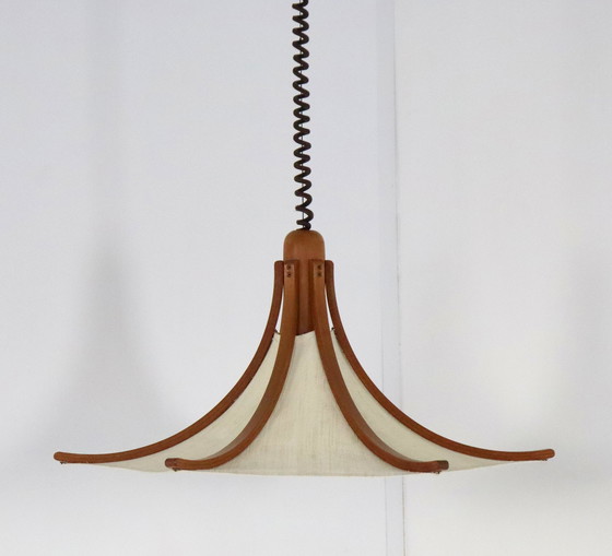 Image 1 of Domus Hanglamp Teakhout Vintage