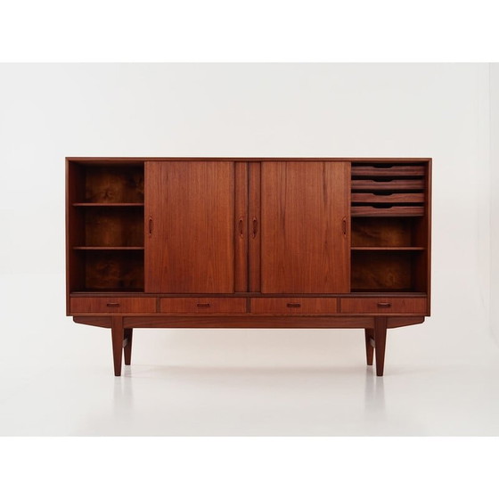 Image 1 of Vintage teakhouten highboard, Denemarken 1980